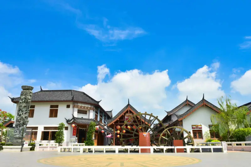 หมู่บ้านมังกรสวรรค์ ที่เที่ยวสุพรรณบุรี