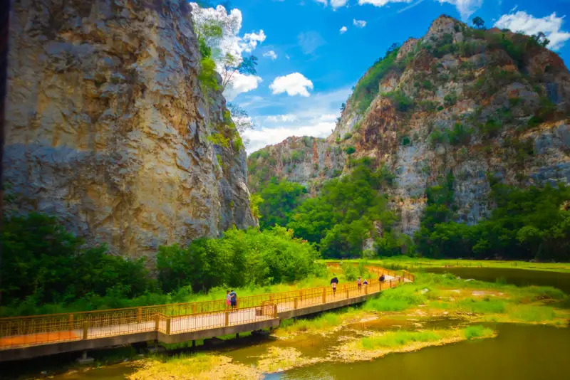 อุทยานหินเขางู ที่เที่ยวราชบุรี